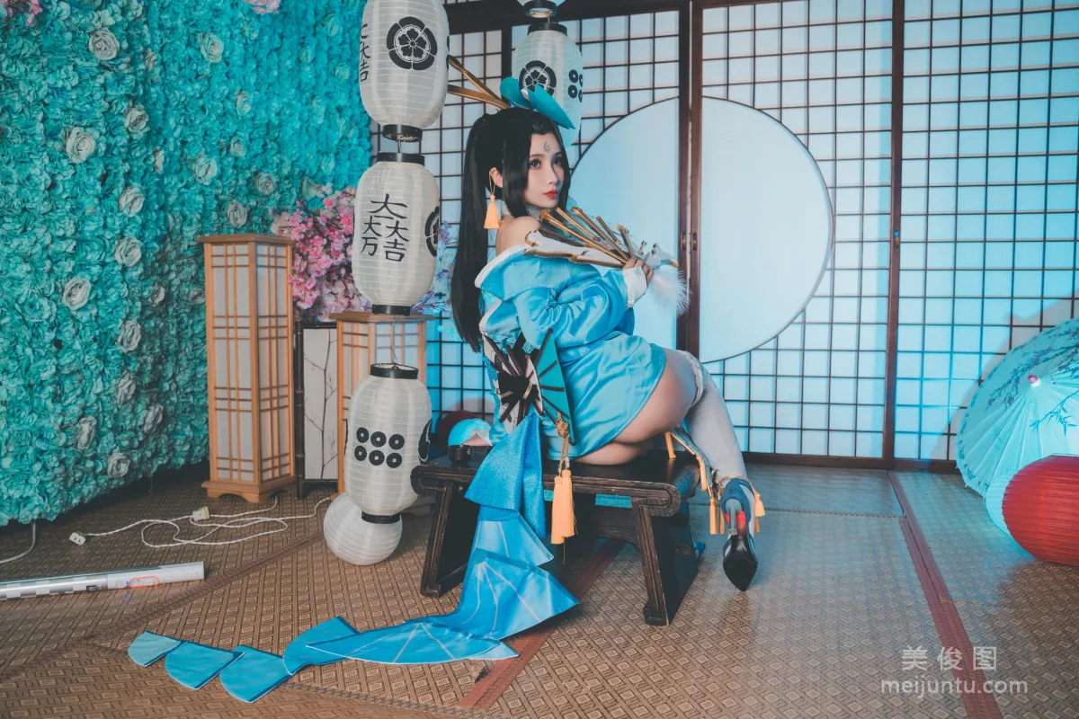 [Web Celebrity COSER] rioko Liang Liangzi - Mai Shiranui Charm Photo Set photo 19