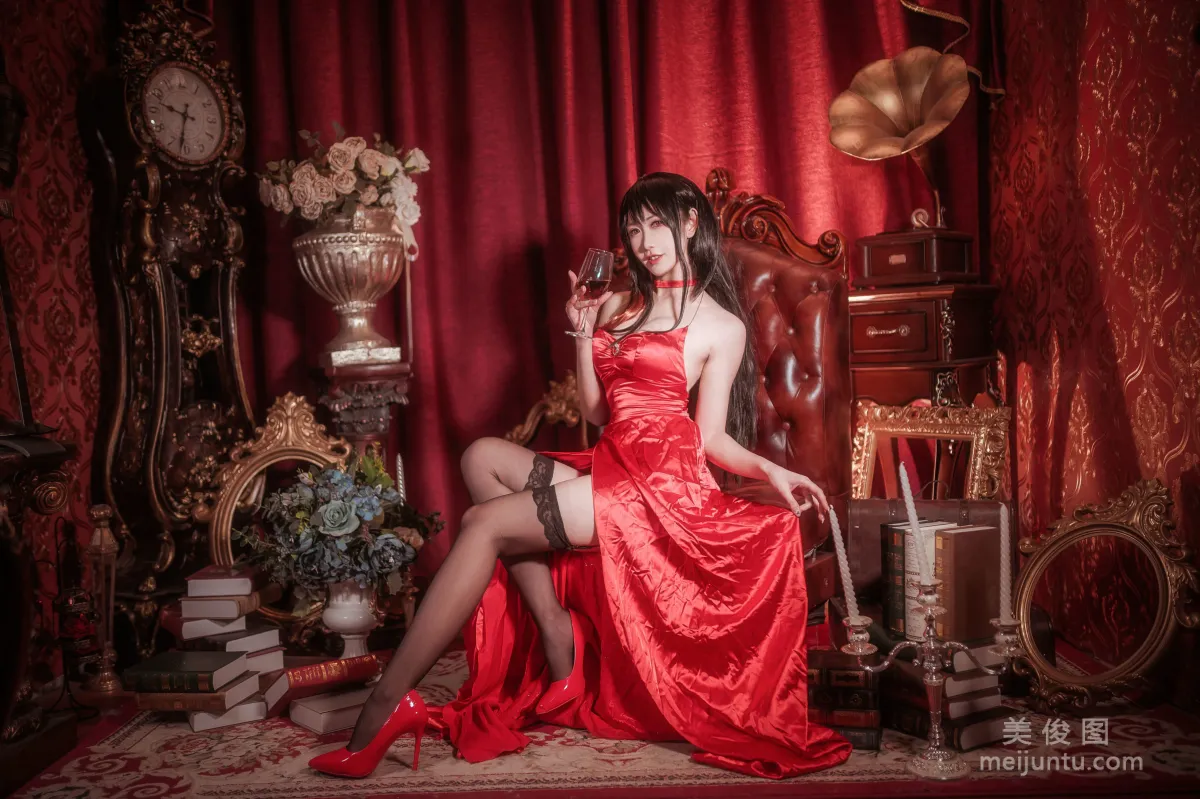 [Web Idols] Anime Blogger Ruanyi Fairy - Big Phoenix Dress Photo Set photo 3