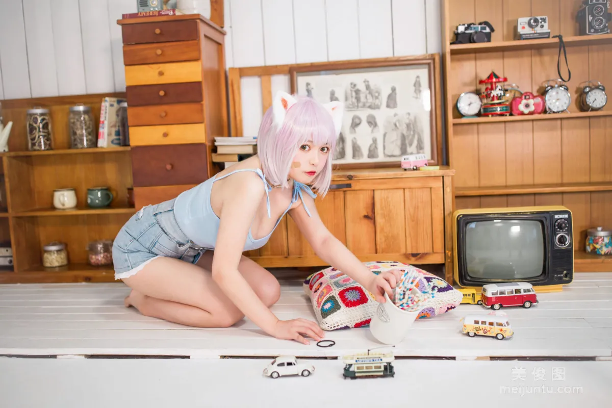 [Web Idols] Heimaomao OvO, Cat Raising Mini Class Photo Set photo 29