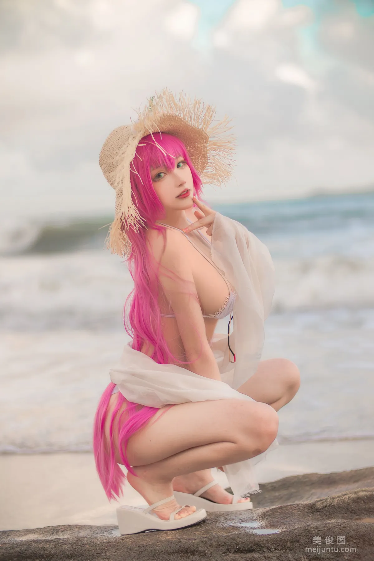 [Web Idols COSER] Qisikuai wii - Skuf Swimsuit Photo Set photo 10