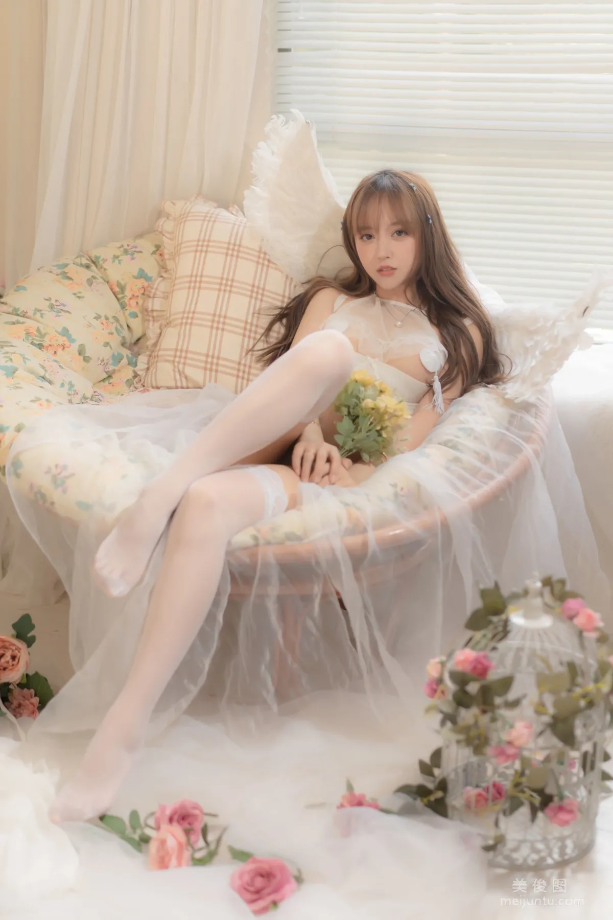 [Web Idols COSER] Douyu Mixianxian sama, Fallen Angel Photo Set photo 36