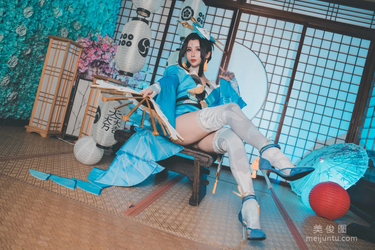 [Web Celebrity COSER] rioko Liang Liangzi - Mai Shiranui Charm Photo Set photo 13