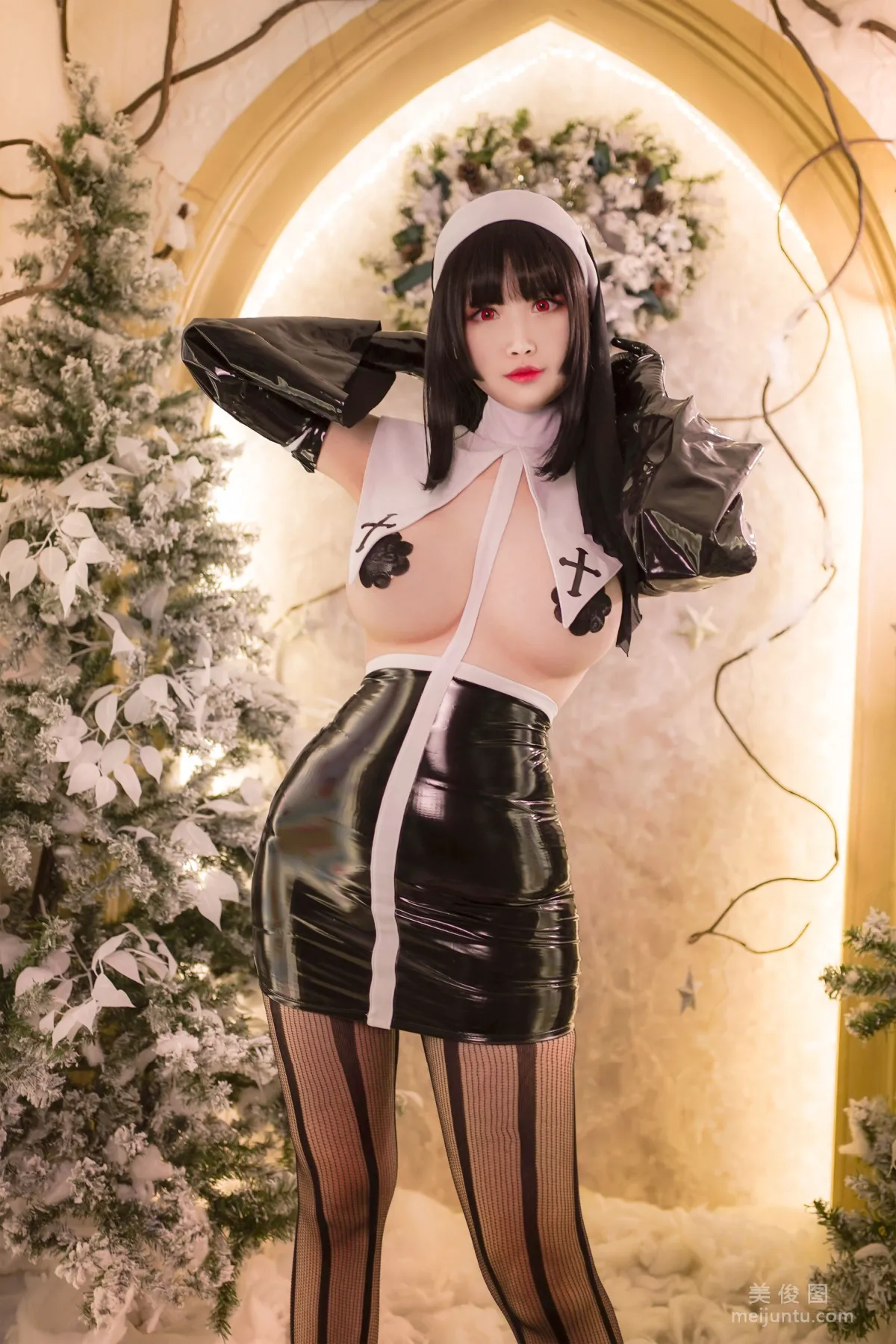 [Web Idols COSER] Xuan KaYa - Dark Nun Photo Set photo 7