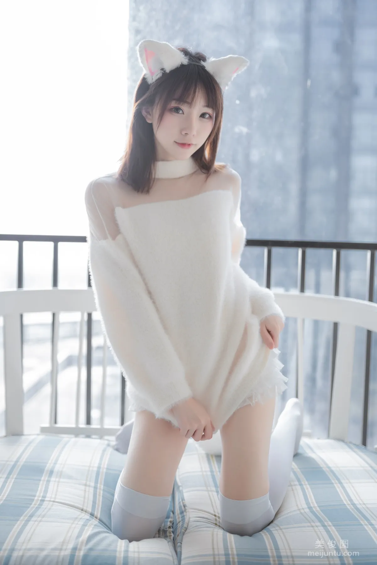 [網紅COSER] 動漫博主Kitaro_绮太郎 - 白喵女友 寫真集 41