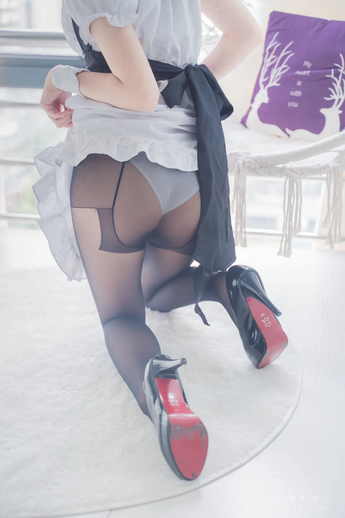 [Web Idols] Xiyuan Sinan Ge, Black Stockings Photo Set photo 21