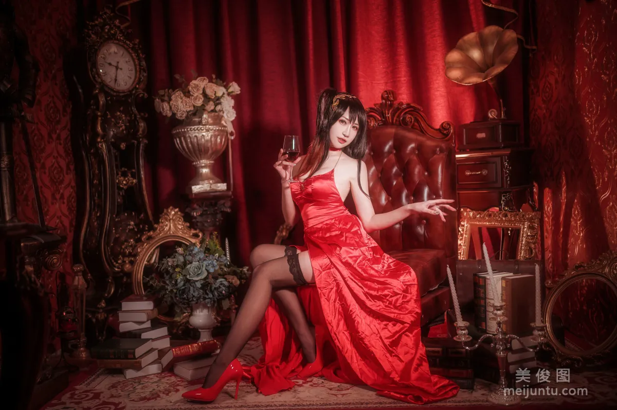 [Web Idols] Anime Blogger Ruanyi Fairy - Big Phoenix Dress Photo Set photo 12