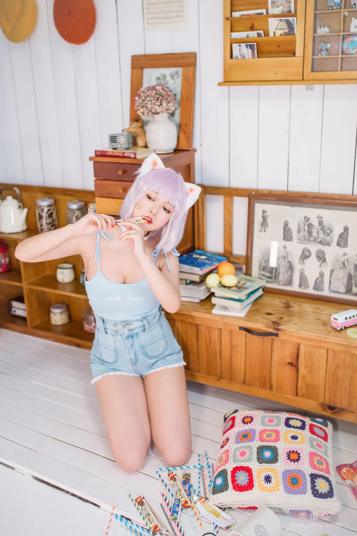 [Web Idols] Heimaomao OvO, Cat Raising Mini Class Photo Set photo 19