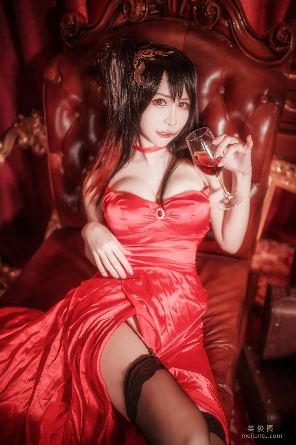 [Web Idols] Anime Blogger Ruanyi Fairy - Big Phoenix Dress Photo Set photo 11
