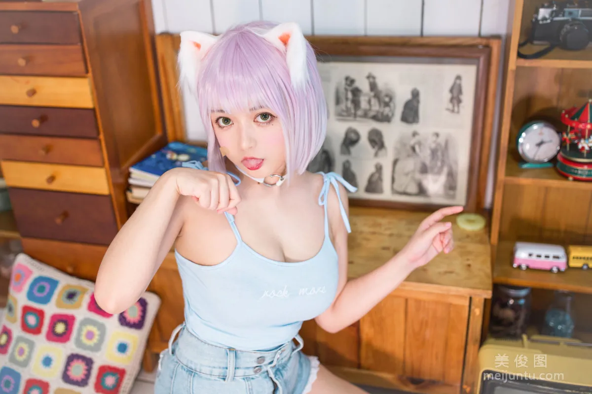 [Web Idols] Heimaomao OvO, Cat Raising Mini Class Photo Set photo 4