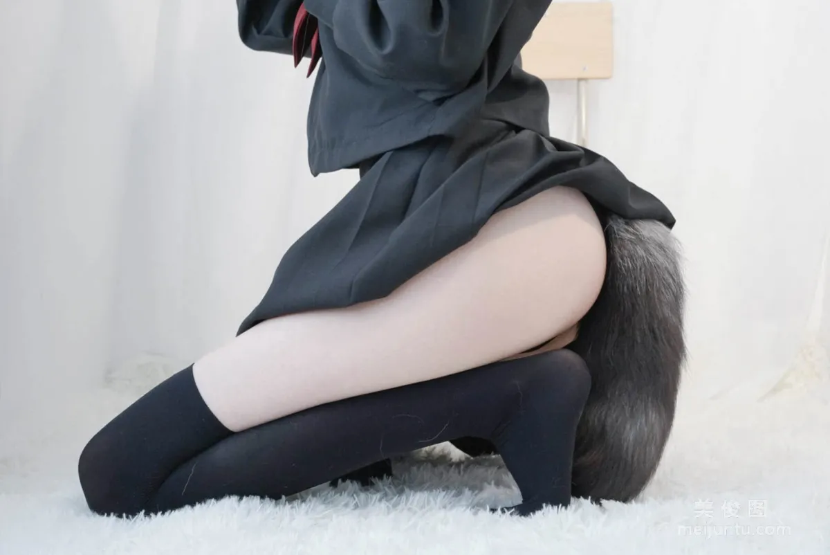 [Web Idols COSER] Cute Girl Yanjiang Damo Wang w - Beast Ears Photo Set photo 9