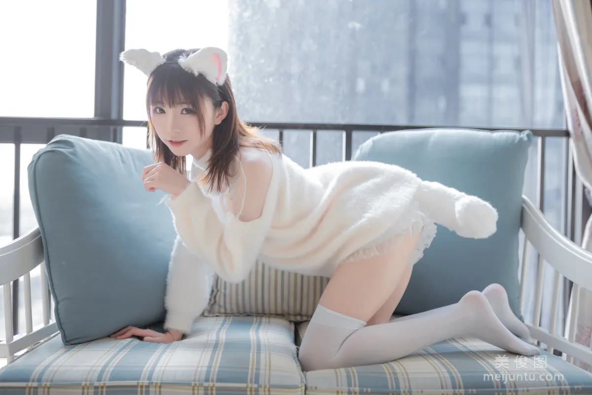 [網紅COSER] 動漫博主Kitaro_绮太郎 - 白喵女友 寫真集 4