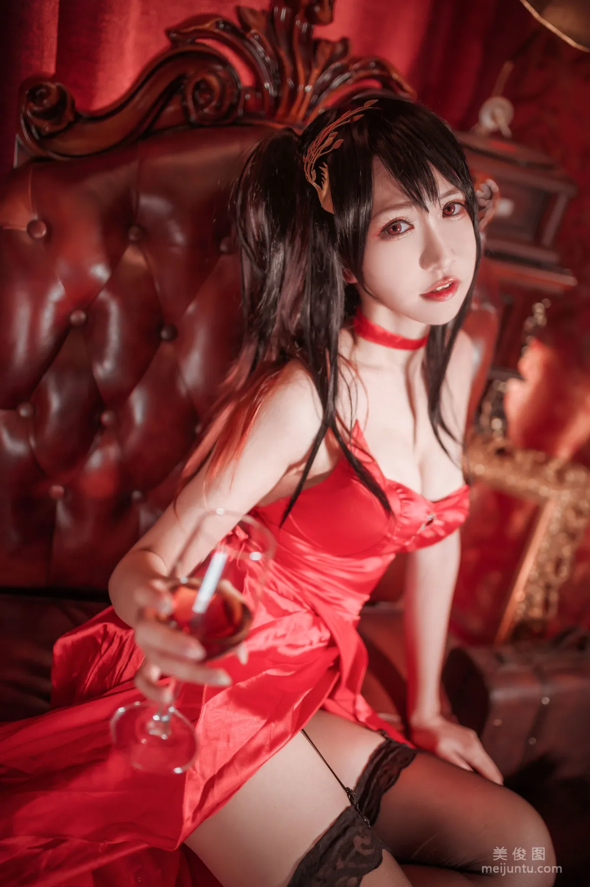 [Web Idols] Anime Blogger Ruanyi Fairy - Big Phoenix Dress Photo Set photo 18