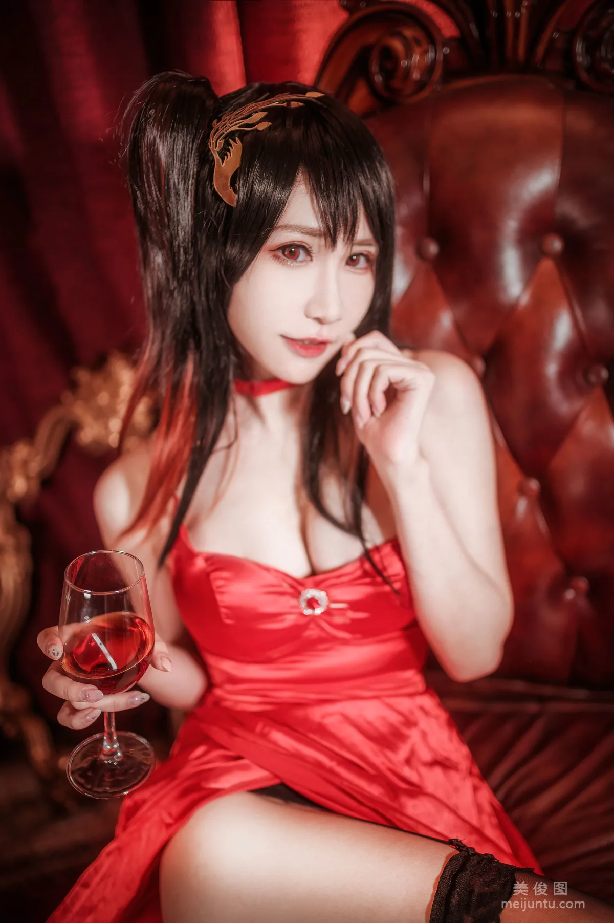 [Web Idols] Anime Blogger Ruanyi Fairy - Big Phoenix Dress Photo Set photo 13
