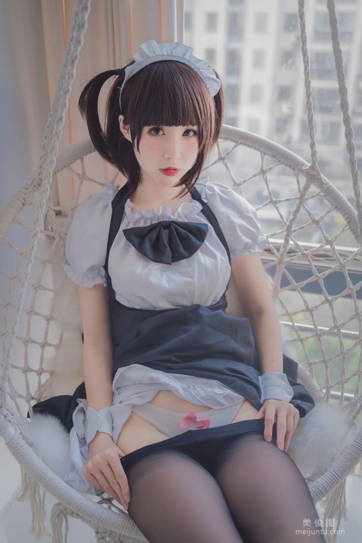 [Web Idols] Xiyuan Sinan Ge, Black Stockings Photo Set photo 11