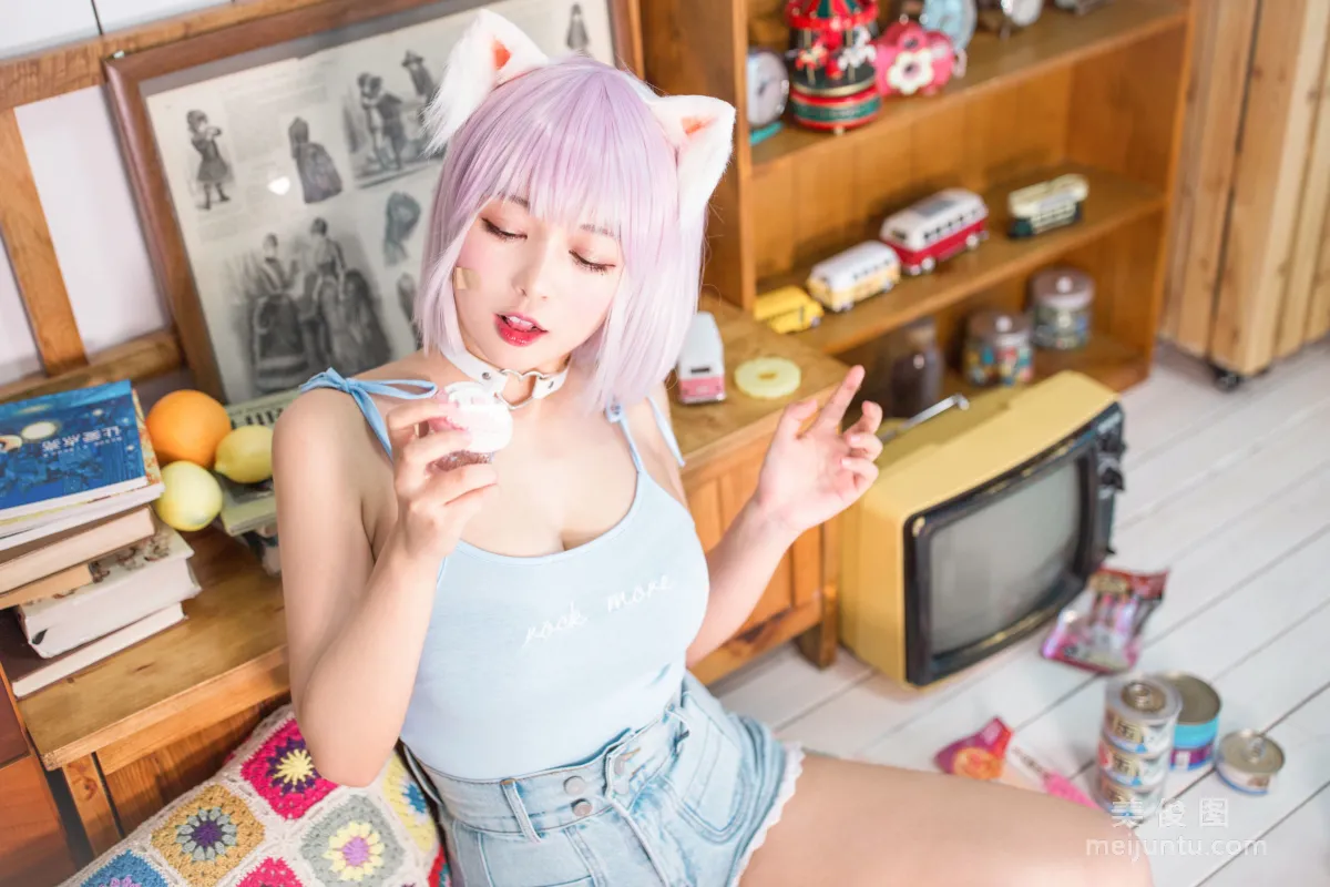 [Web Idols] Heimaomao OvO, Cat Raising Mini Class Photo Set photo 15