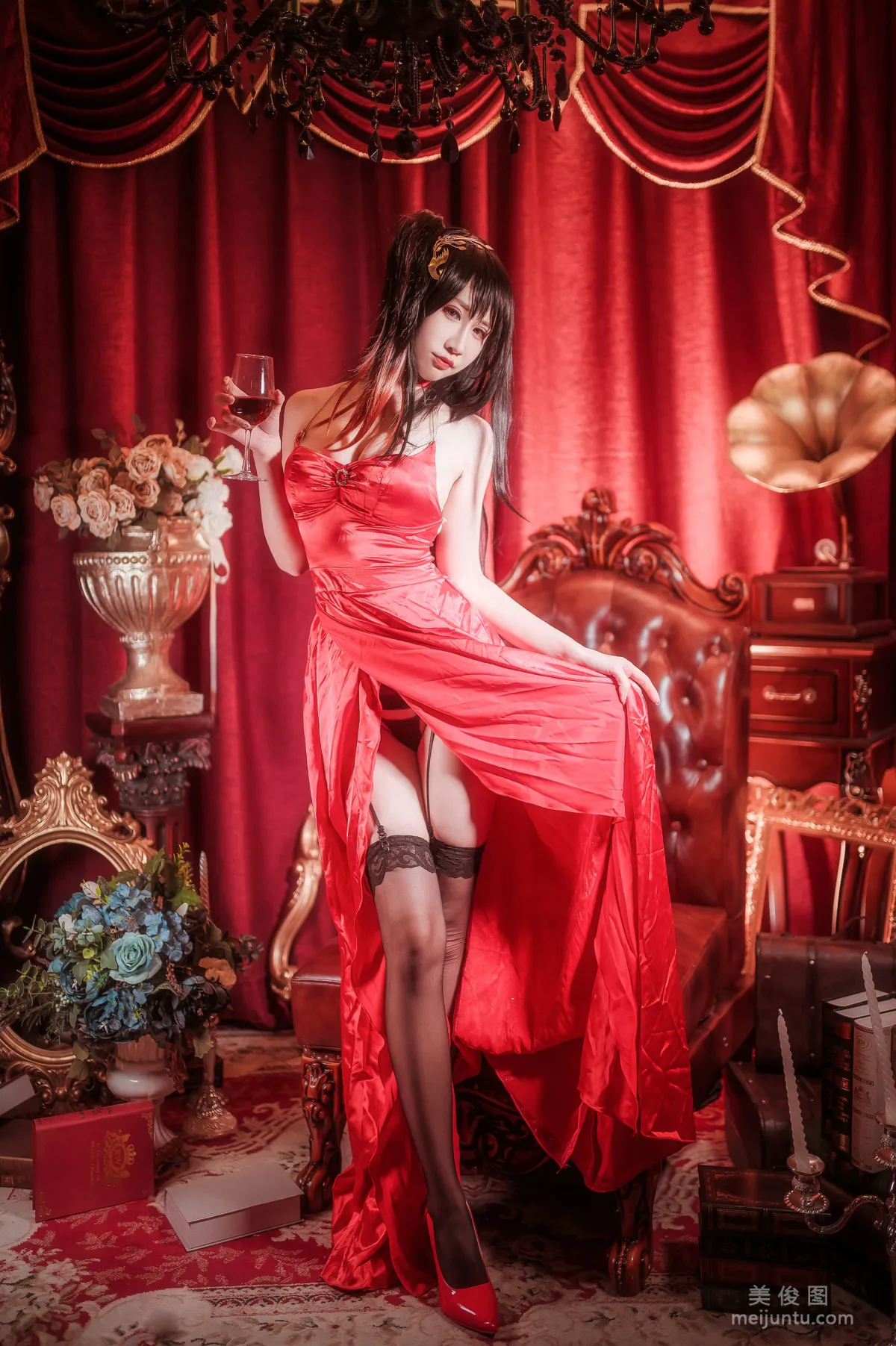[Web Idols] Anime Blogger Ruanyi Fairy - Big Phoenix Dress Photo Set photo 7