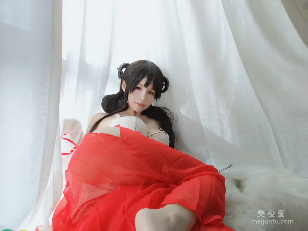 [Web Idols COSER] Anime Blogger Xiaocang Qiandai w - Shrine Maiden Photo Set photo 30