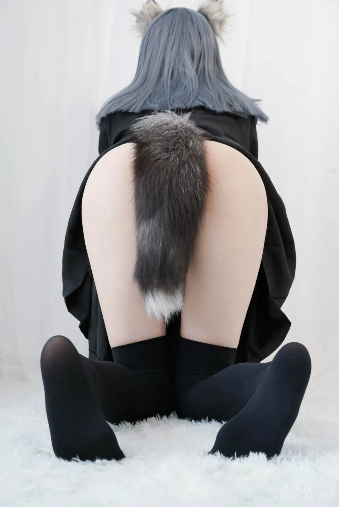 [Web Idols COSER] Cute Girl Yanjiang Damo Wang w - Beast Ears Photo Set photo 4