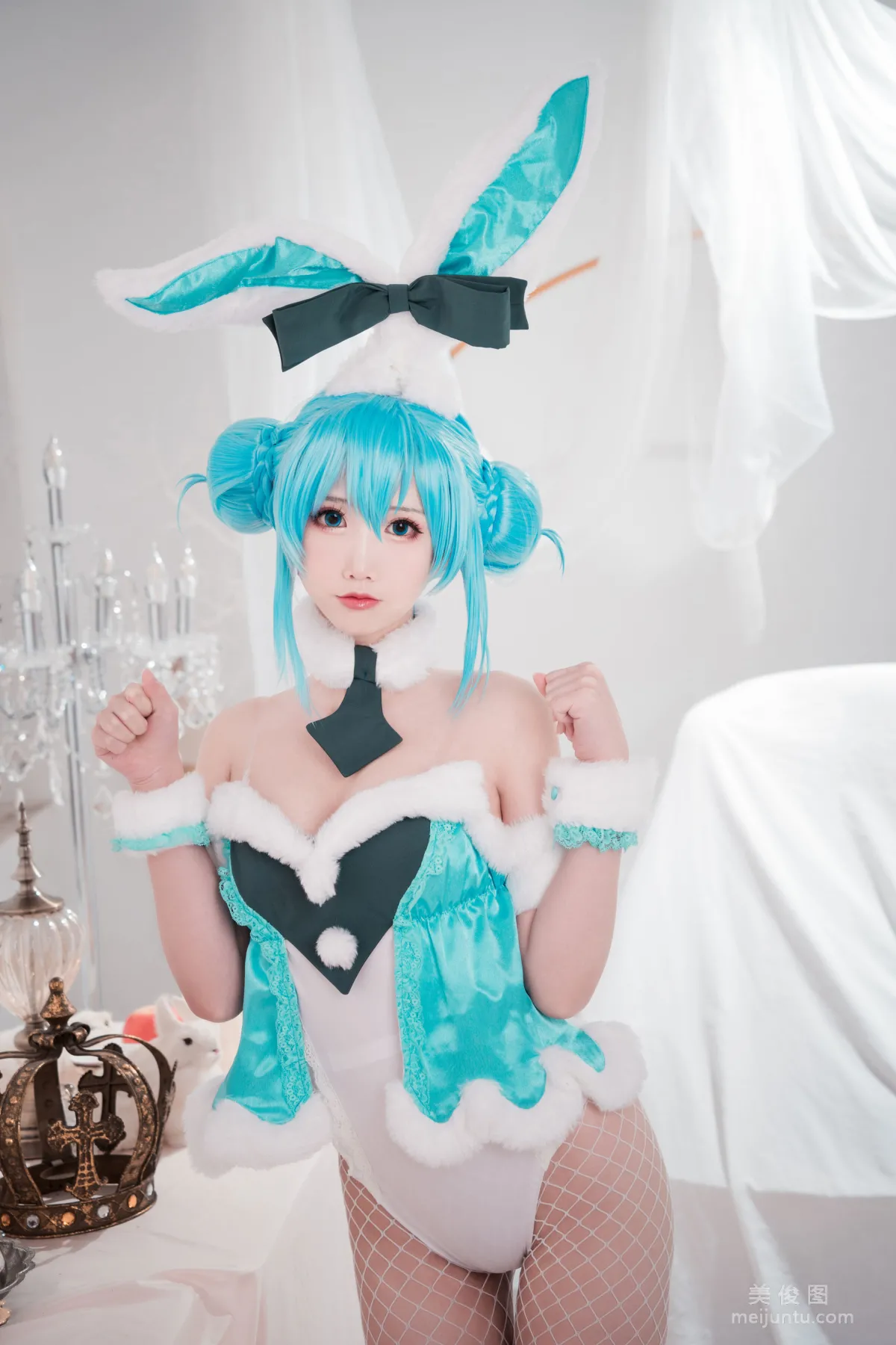 [Web Idols] Mianbing Xianer - Hatsune Bunny Girl Photo Set photo 7