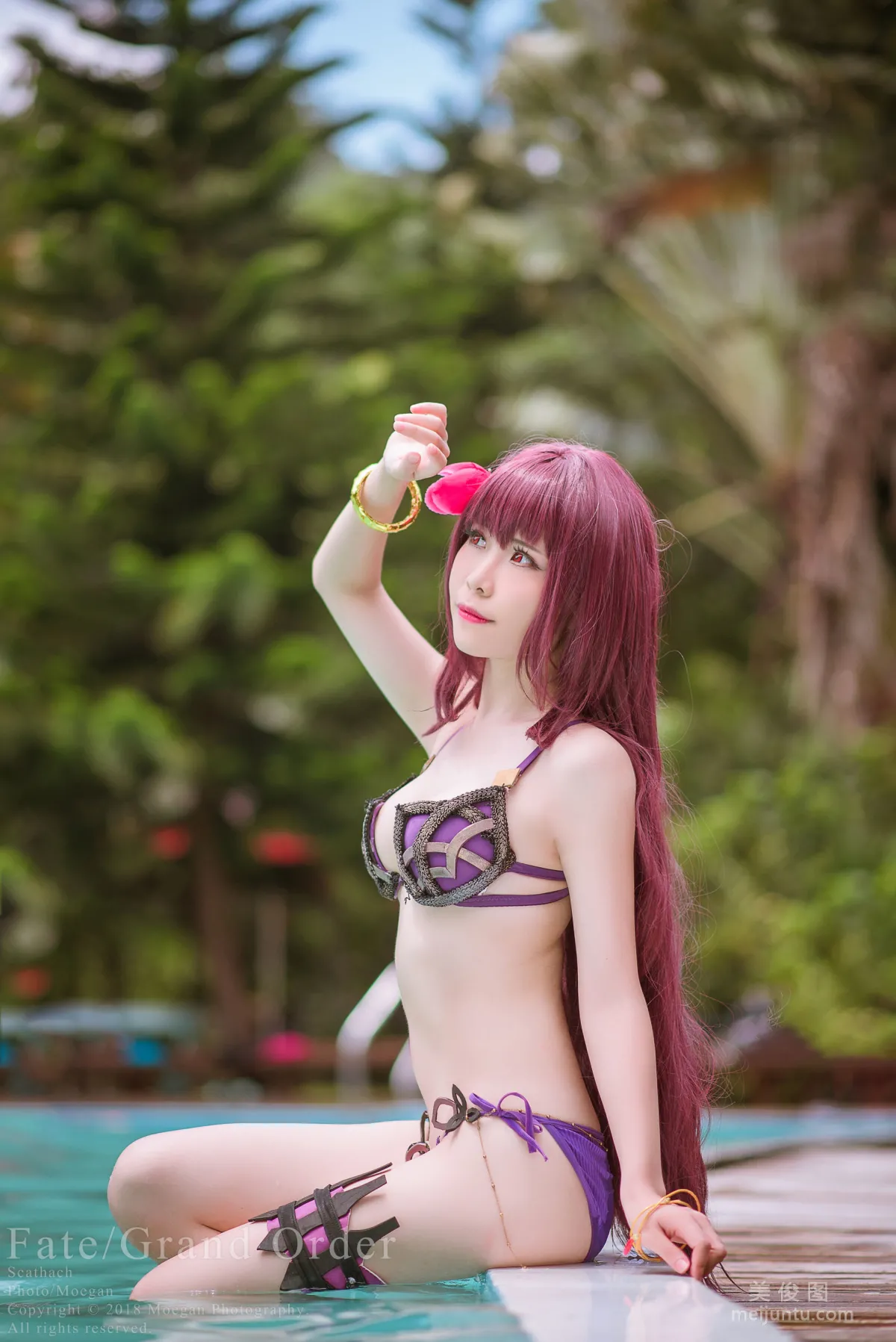 [Web Idols COSER] Zuigong Yomiya - Scathach Photo Set photo 14