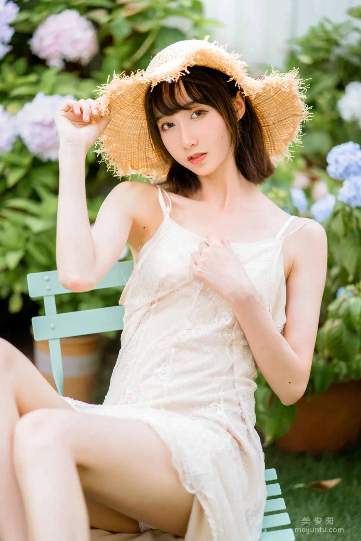 [Web Idol COSER] Mu Mianmian OwO - Moist Breeze Photo Set photo 69