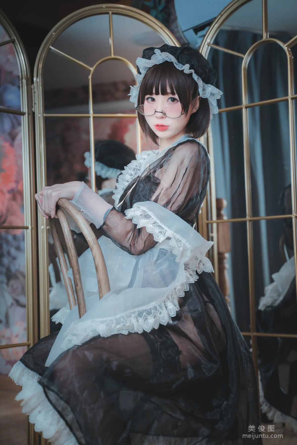 [Web Idols] Xiyuan Sinan Ge - Transparent Maid Photo Set photo 41
