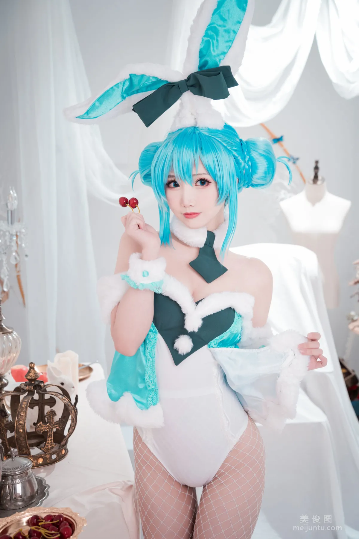 [Web Idols] Mianbing Xianer - Hatsune Bunny Girl Photo Set photo 6