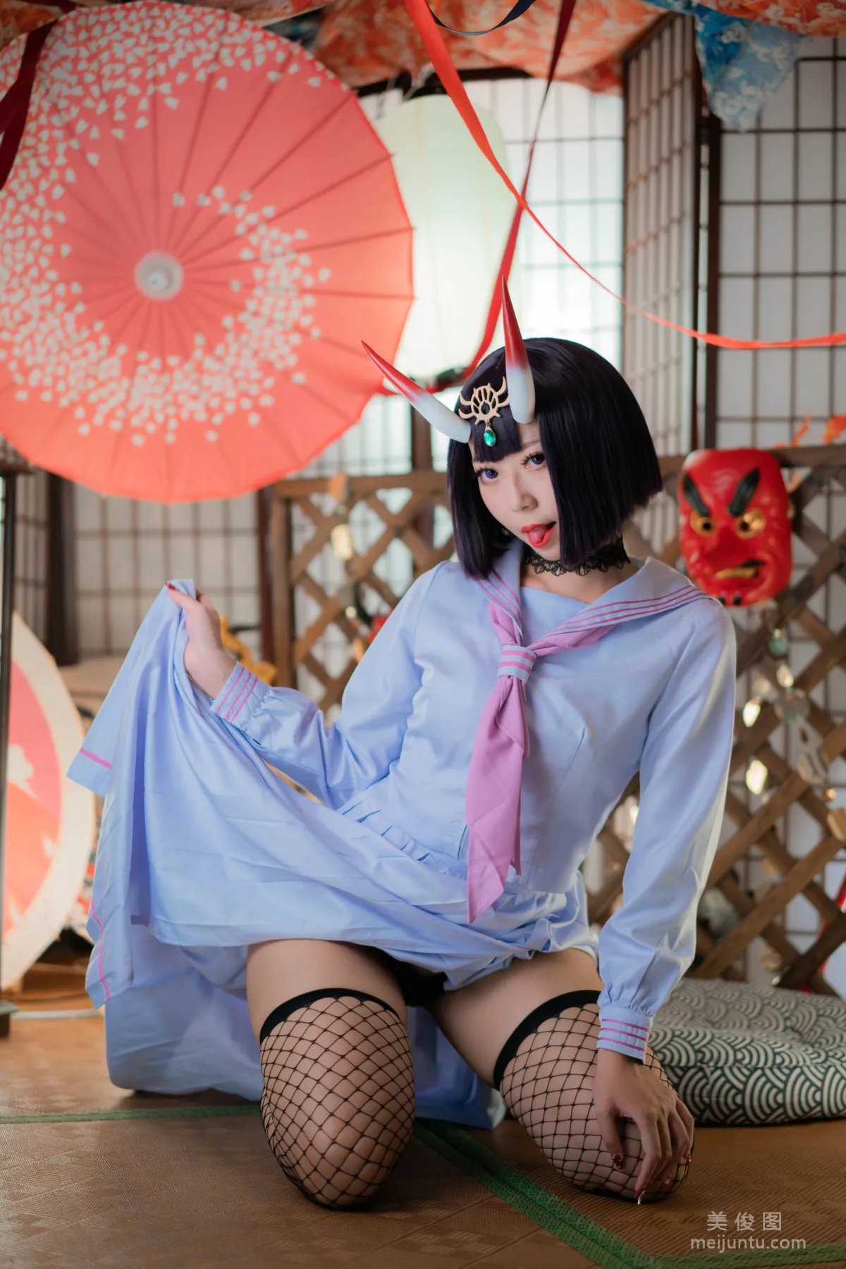 [Web Idols] Money Lengleng - Shuten Douji Photo Set photo 33
