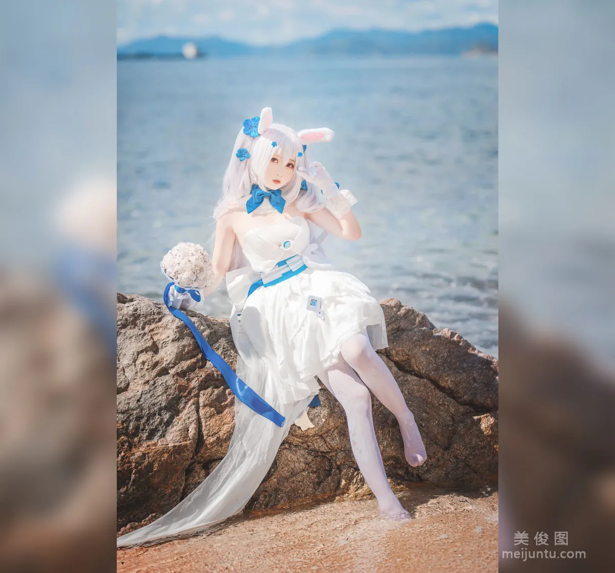 [网红COSER] 面饼仙儿 - 拉菲婚纱 写真集5
