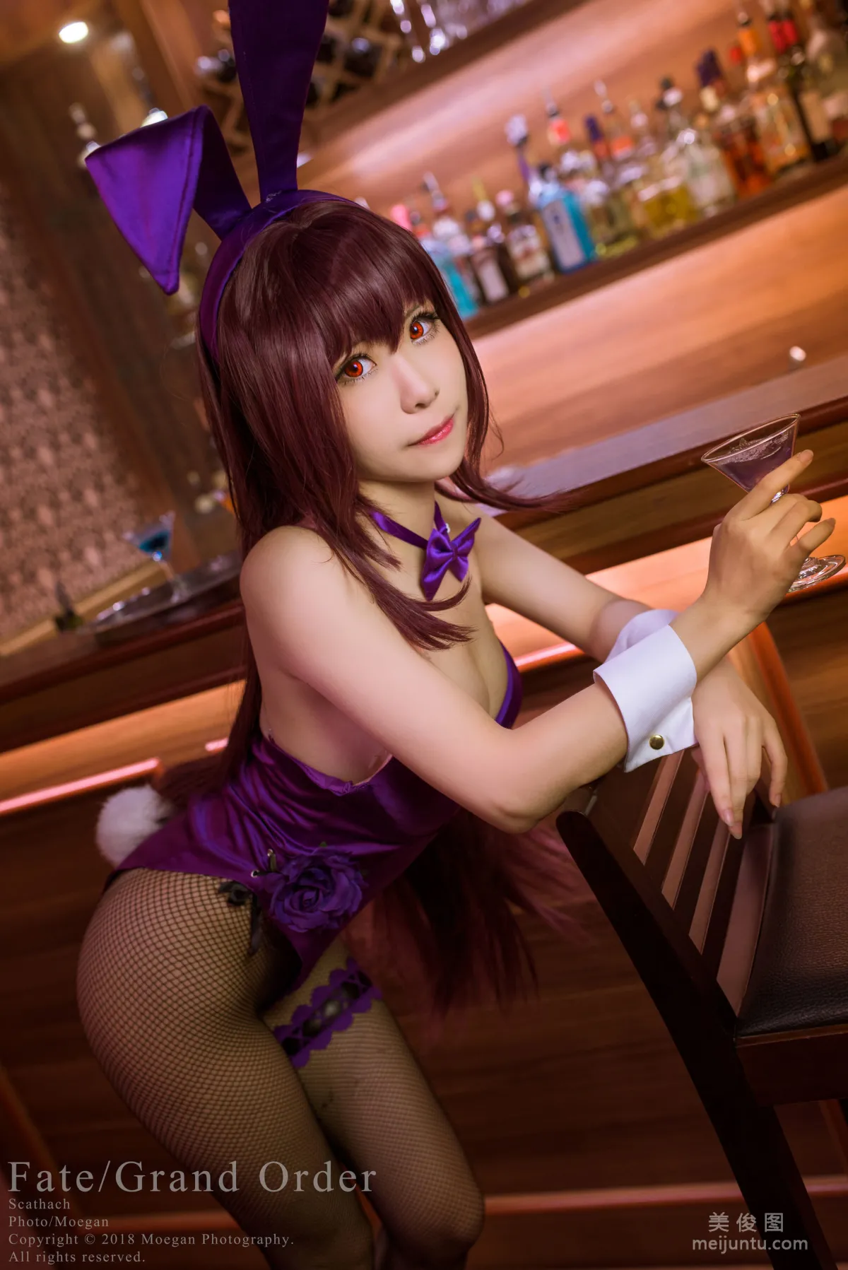[Web Idols COSER] Zuigong Yomiya - Scathach Photo Set photo 21