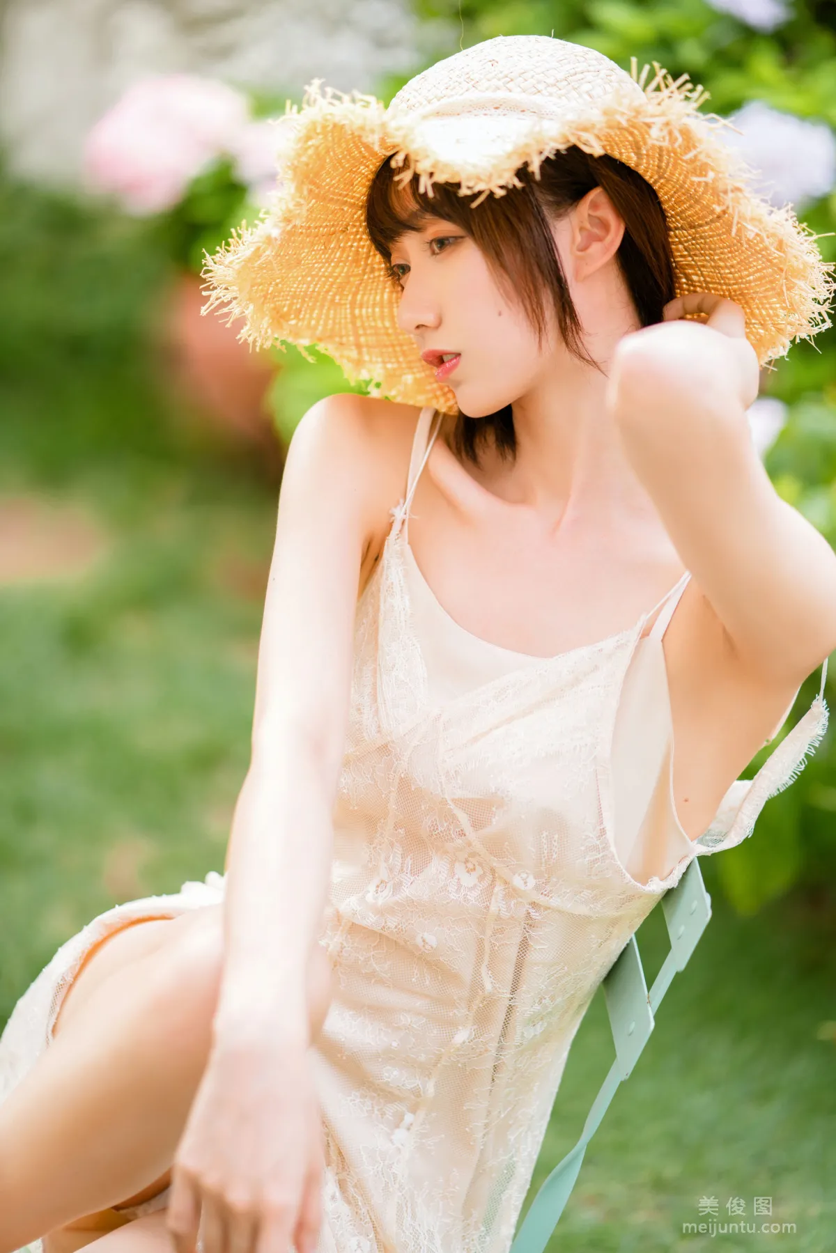 [Web Idol COSER] Mu Mianmian OwO - Moist Breeze Photo Set photo 55