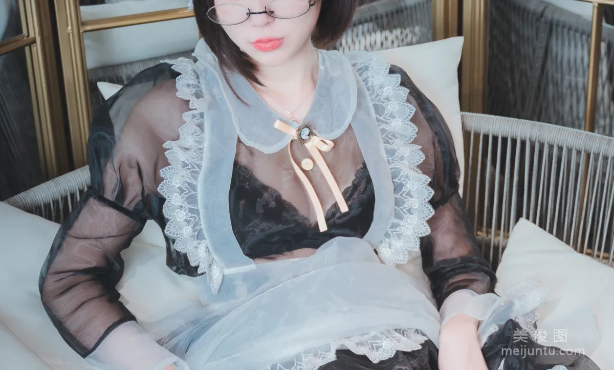 [Web Idols] Xiyuan Sinan Ge - Transparent Maid Photo Set photo 43