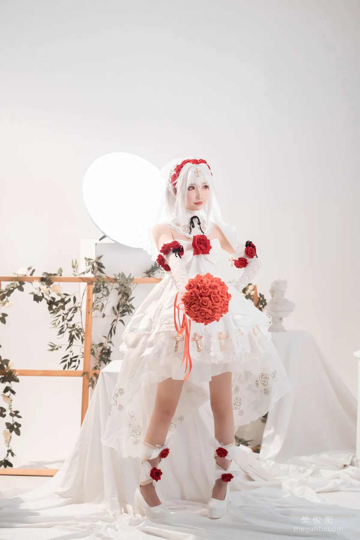 [Web Idols] Mianbing Xianer - Theresa Wedding Dress, Photo Set photo 6