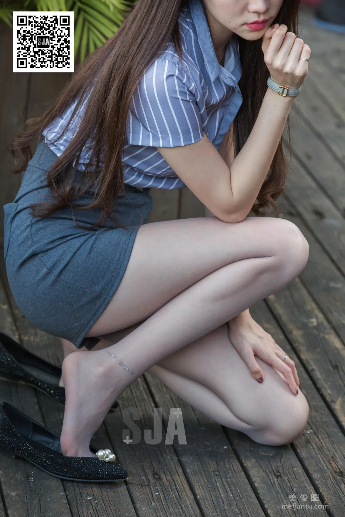 [SJA] Vol.009 Bestie Perspective "Gray" Photo Set photo 32