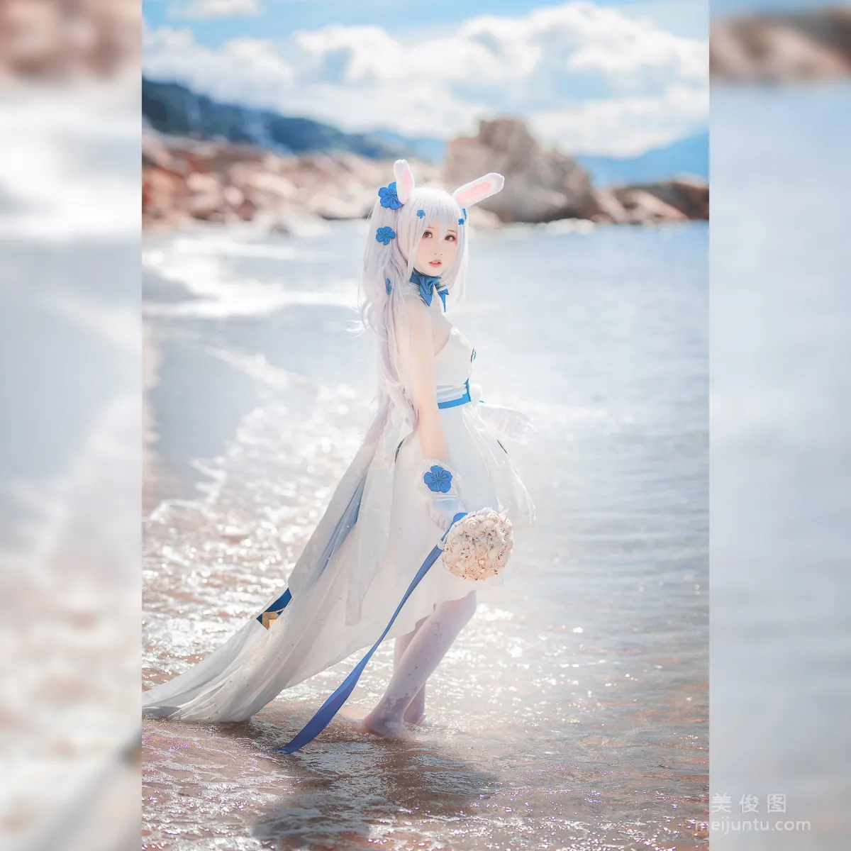 [Web Idols COSER] Mianbing Xianer - Lafite Wedding Dress Photo Set photo 10