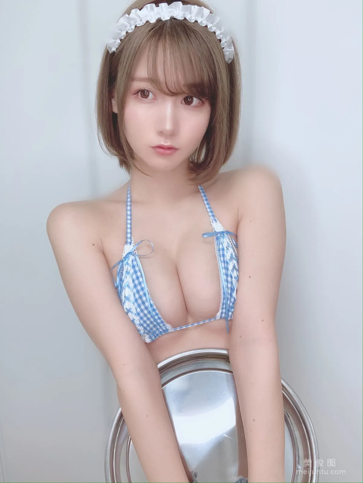 日本甜美COSERけんけん[fantia] 2020.09 ギンガムチェック7