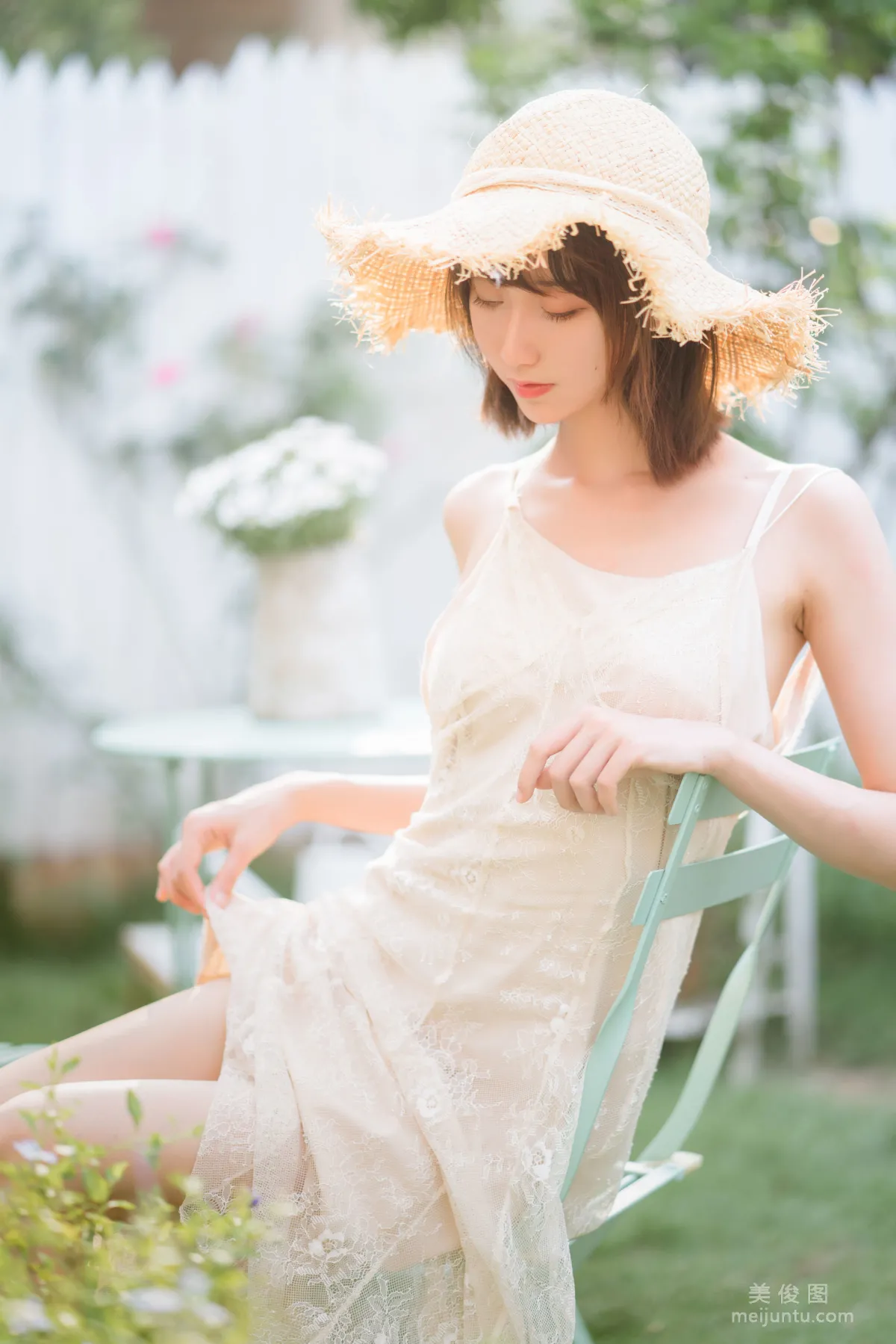 [Web Idol COSER] Mu Mianmian OwO - Moist Breeze Photo Set photo 71