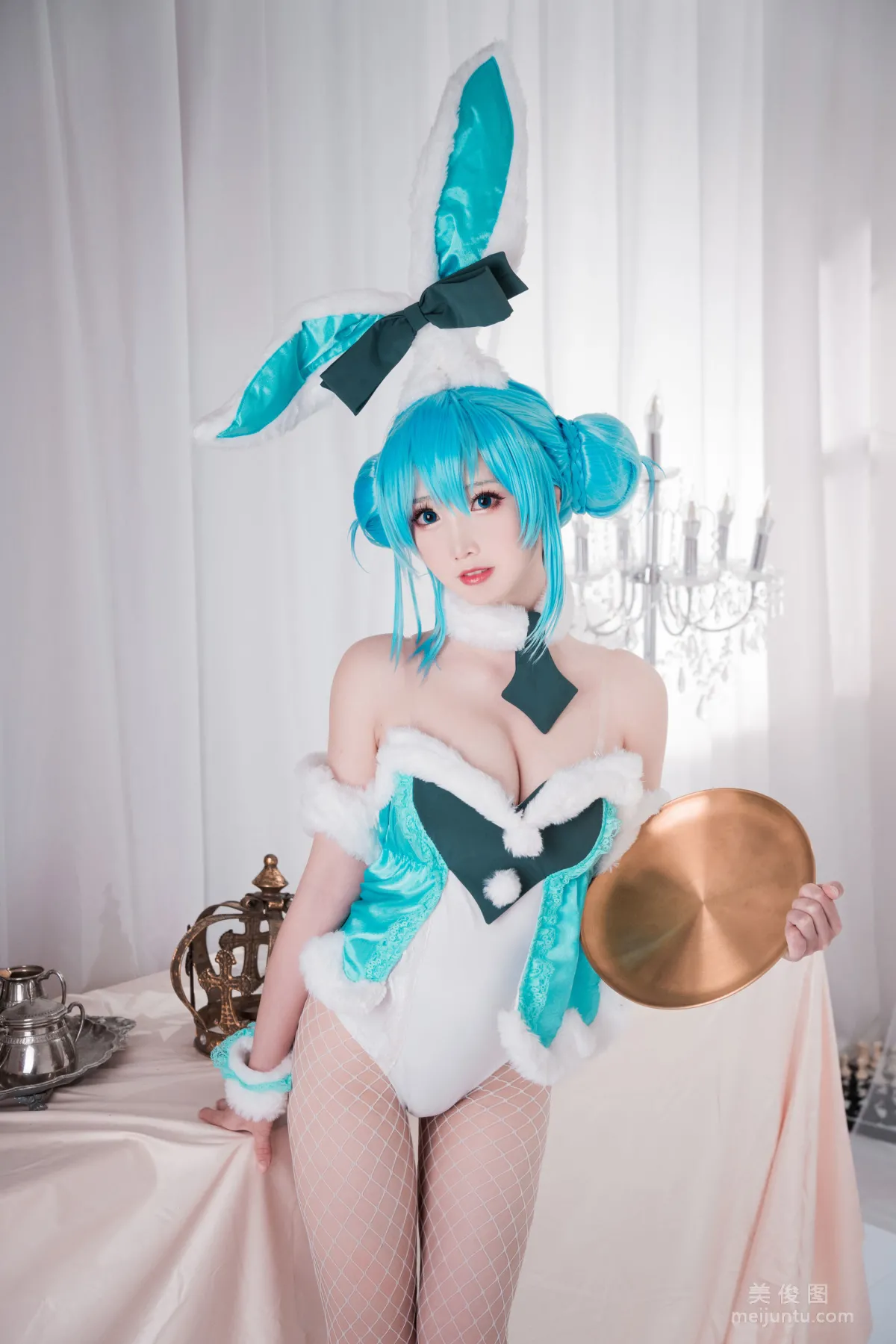 [Web Idols] Mianbing Xianer - Hatsune Bunny Girl Photo Set photo 4