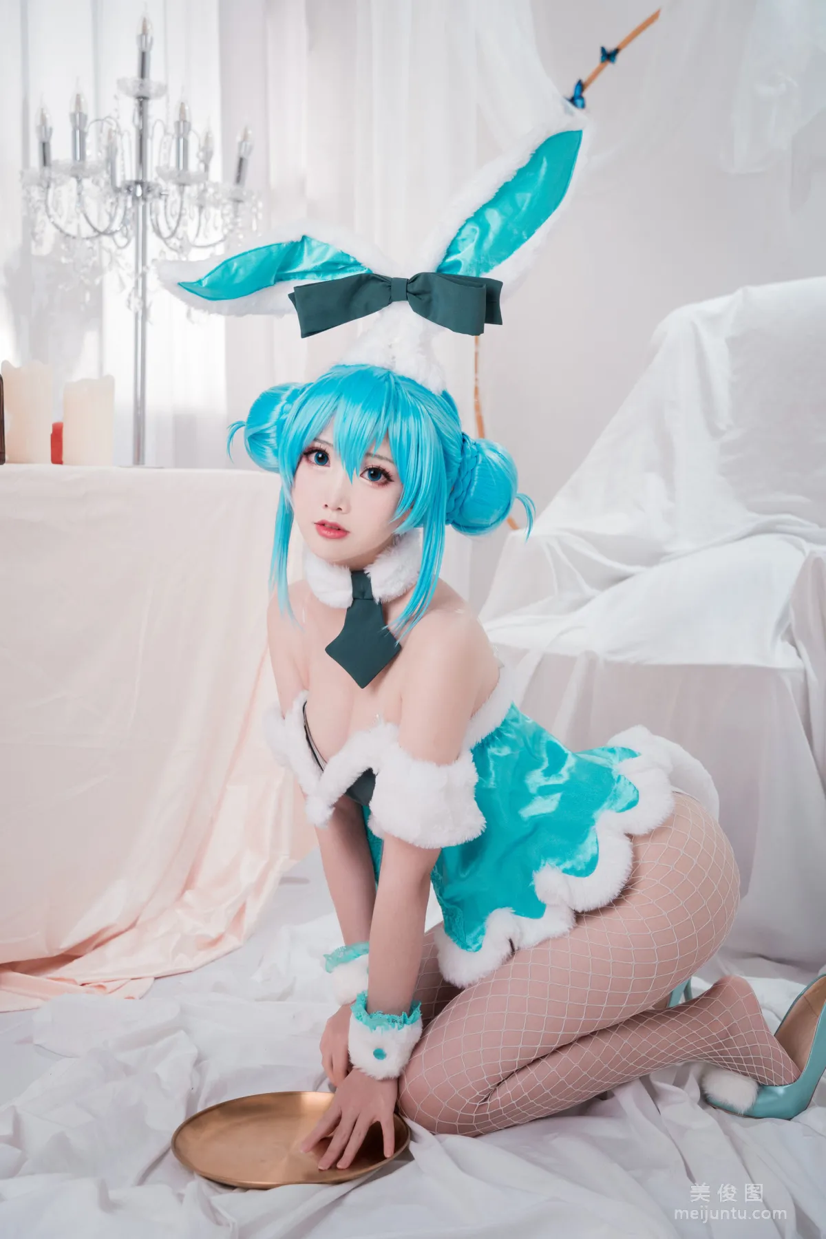 [Web Idols] Mianbing Xianer - Hatsune Bunny Girl Photo Set photo 13