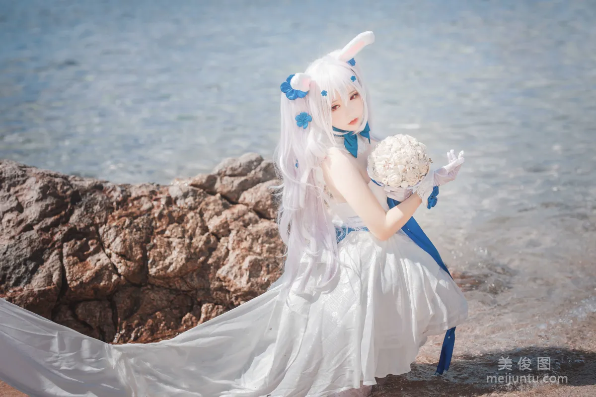 [Web Idols COSER] Mianbing Xianer - Lafite Wedding Dress Photo Set photo 7
