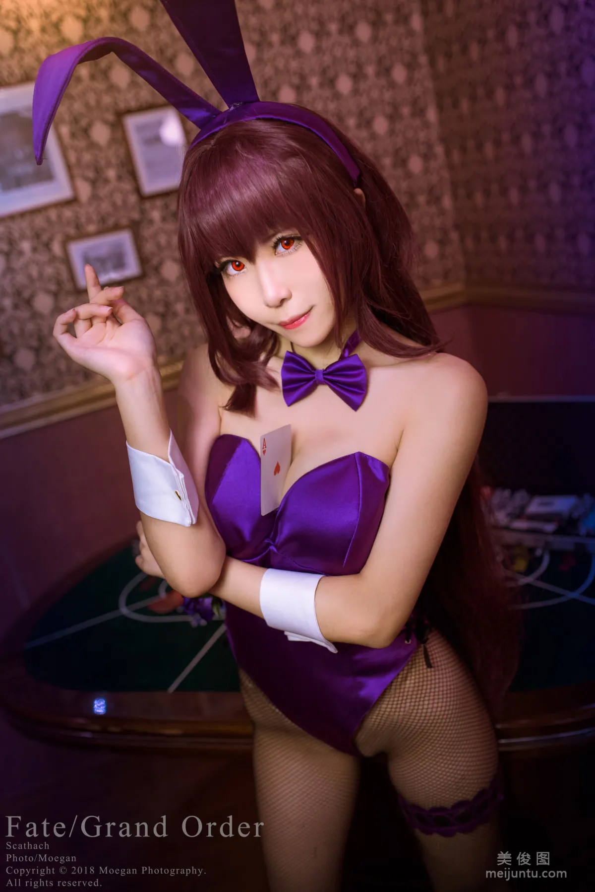[Web Idols COSER] Zuigong Yomiya - Scathach Photo Set photo 15