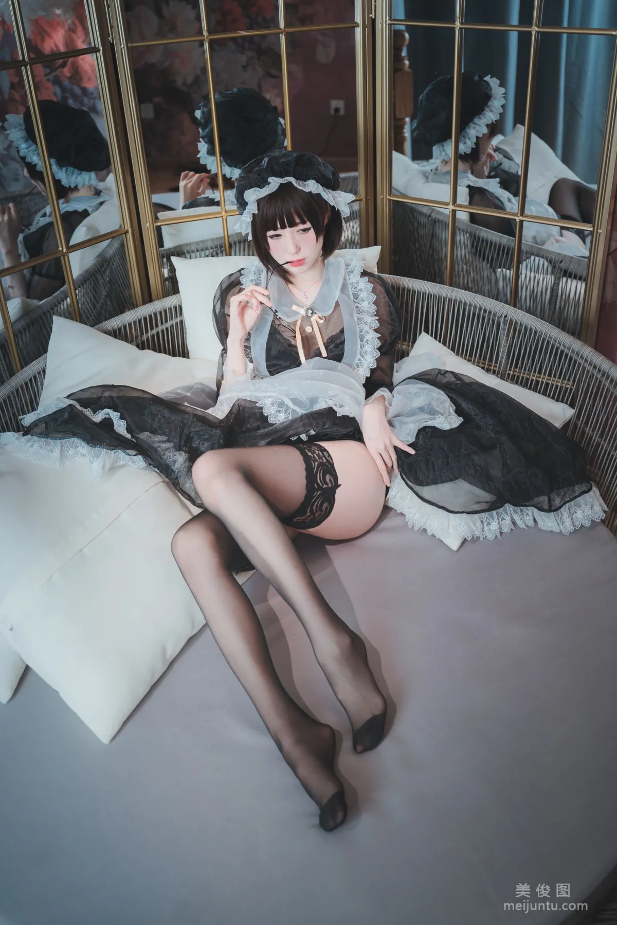 [Web Idols] Xiyuan Sinan Ge - Transparent Maid Photo Set photo 23