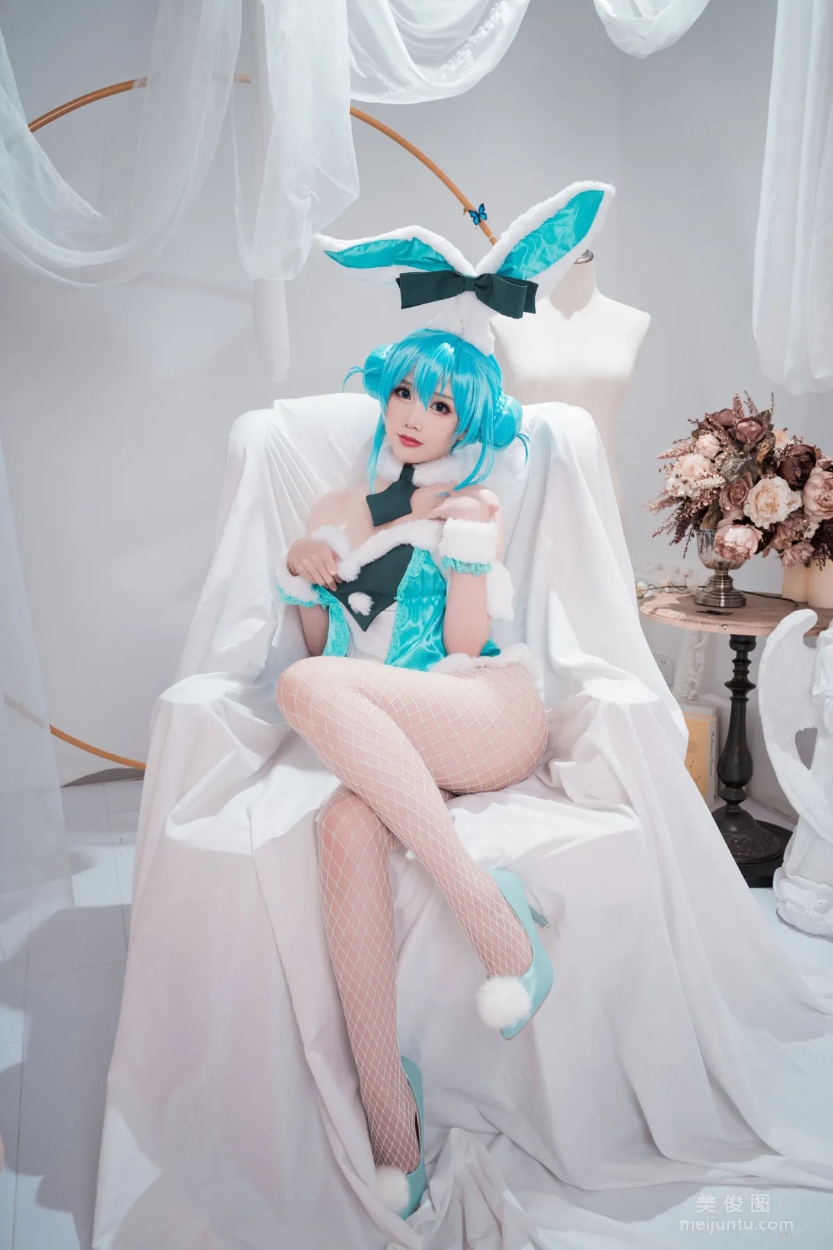 [Web Idols] Mianbing Xianer - Hatsune Bunny Girl Photo Set photo 15