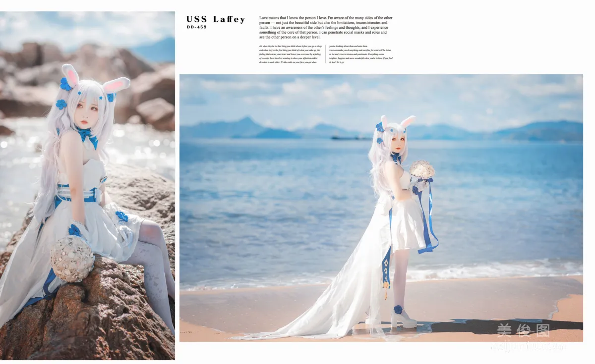 [Web Idols COSER] Mianbing Xianer - Lafite Wedding Dress Photo Set photo 2