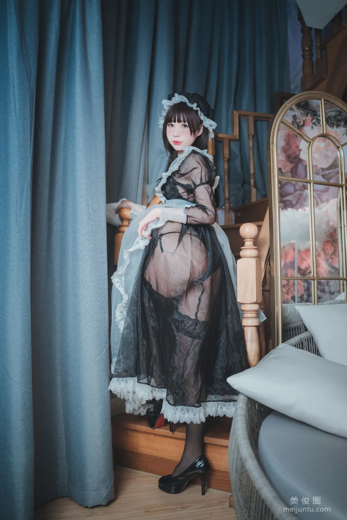 [Web Idols] Xiyuan Sinan Ge - Transparent Maid Photo Set photo 20