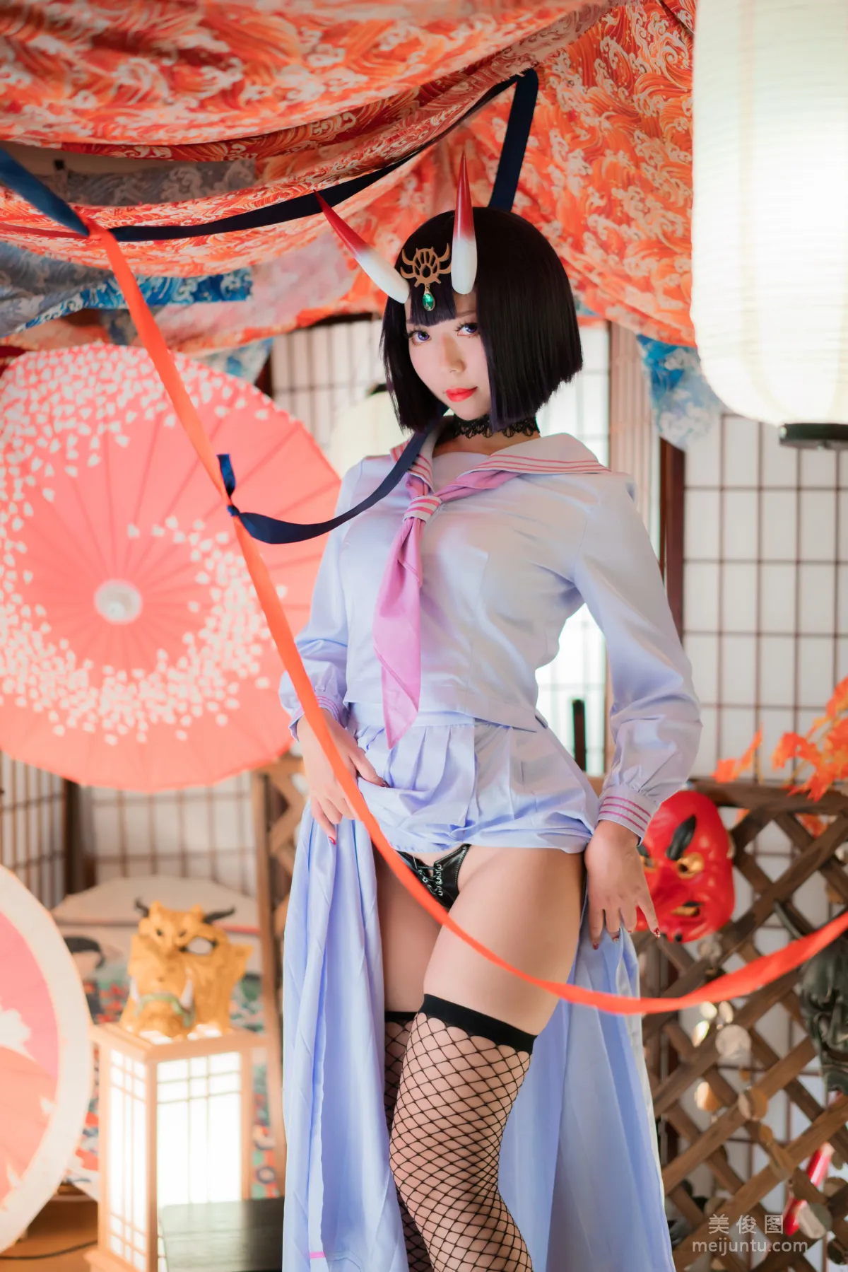 [Web Idols] Money Lengleng - Shuten Douji Photo Set photo 29