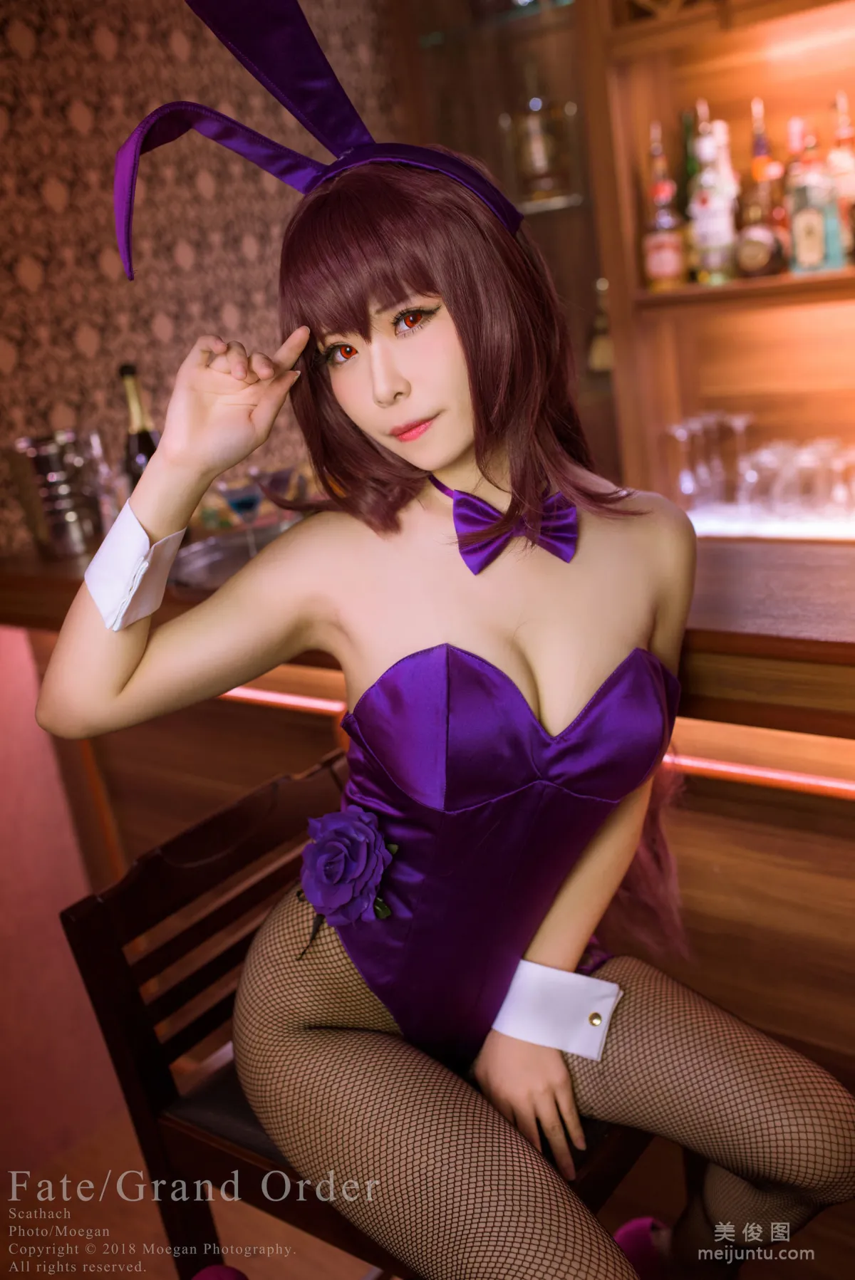 [Web Idols COSER] Zuigong Yomiya - Scathach Photo Set photo 11