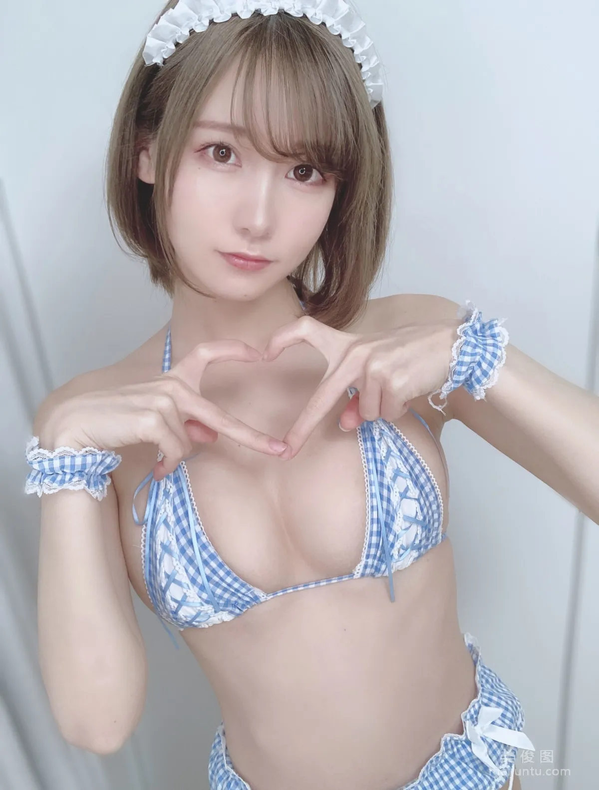 日本甜美COSERけんけん[fantia] 2020.09 ギンガムチェック11