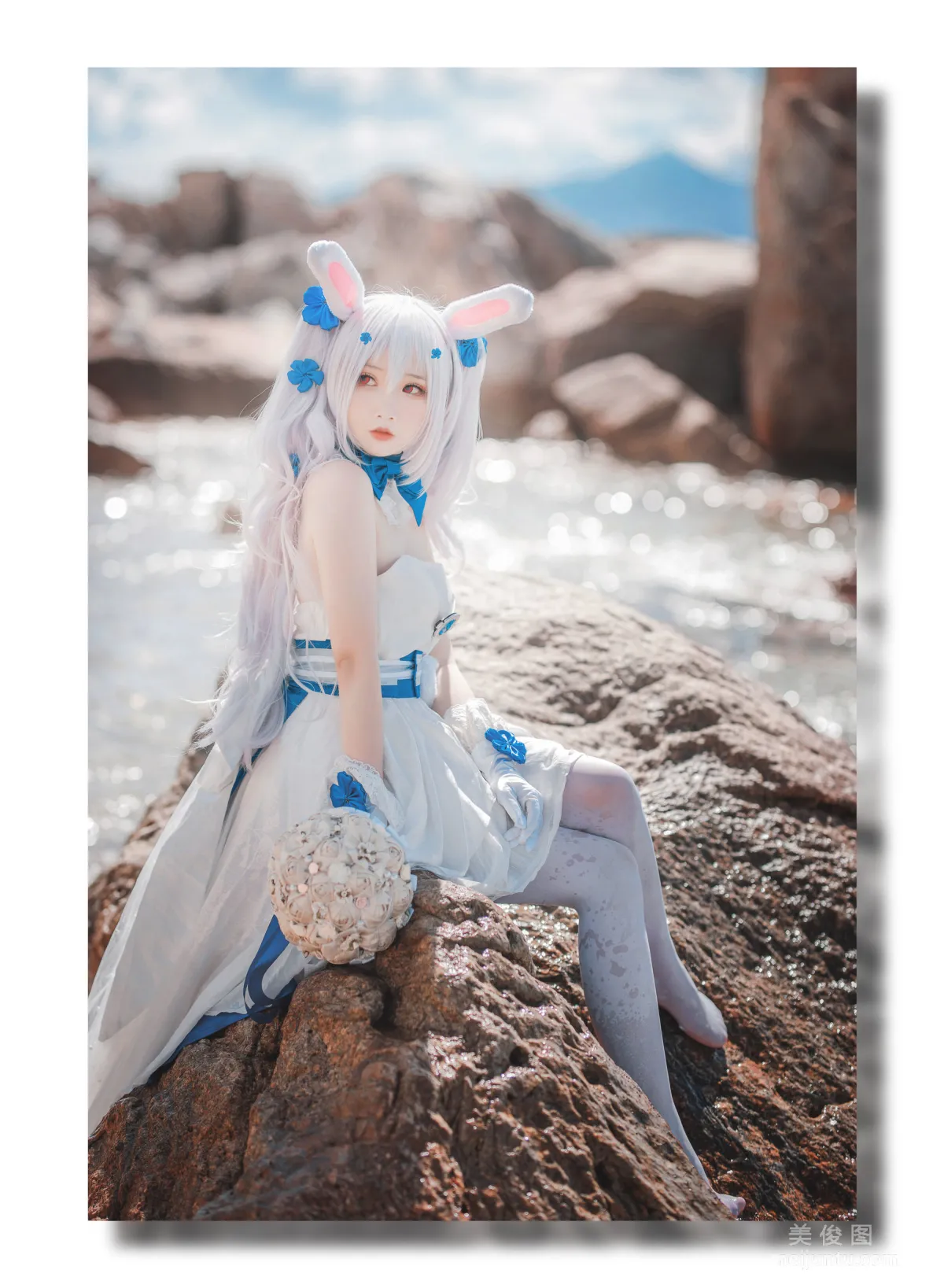 [Web Idols COSER] Mianbing Xianer - Lafite Wedding Dress Photo Set photo 4