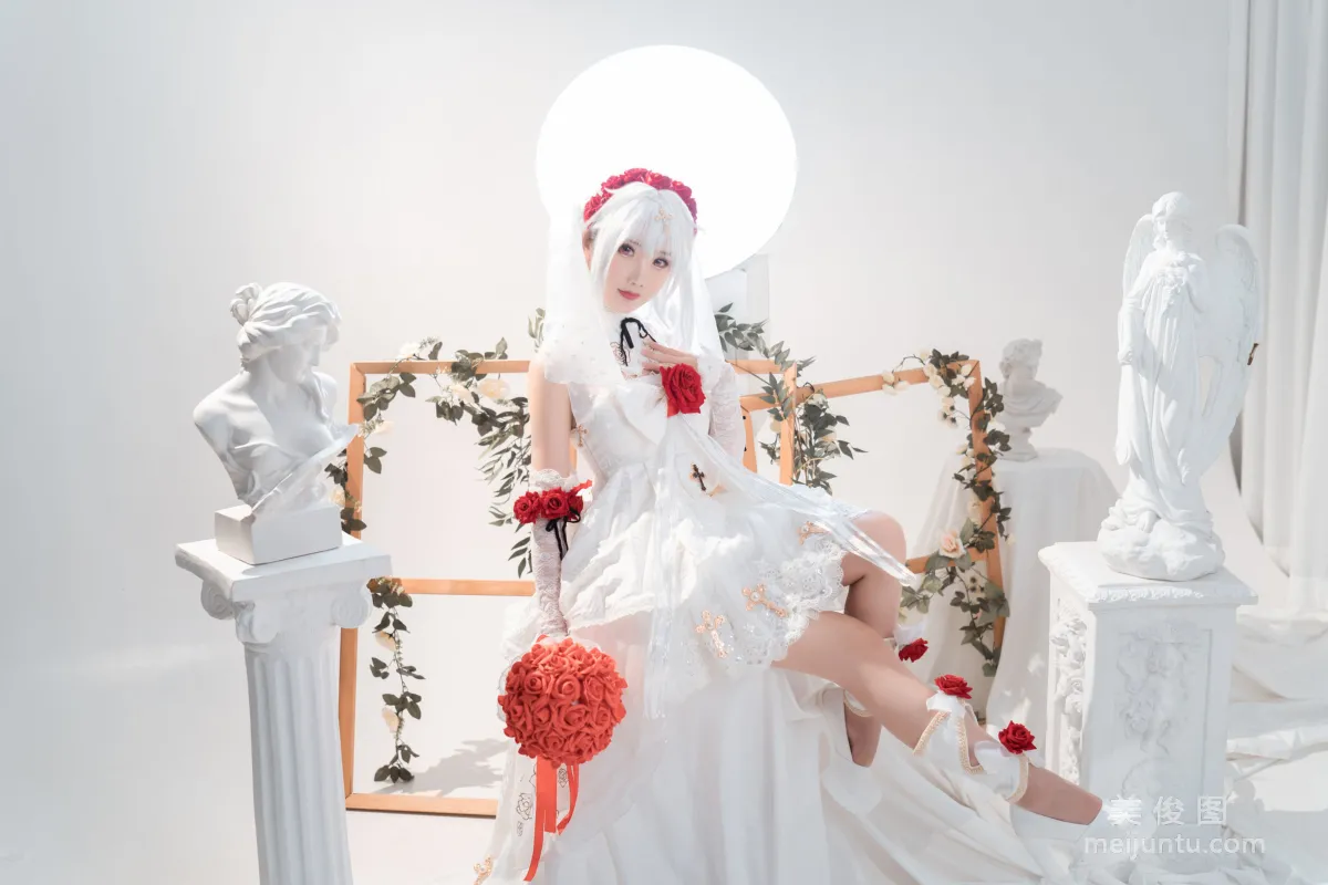 [Web Idols] Mianbing Xianer - Theresa Wedding Dress, Photo Set photo 13